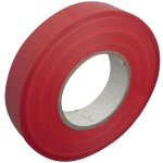 Ruban adh�sif isolant - electraline - 19mmx25m - rouge