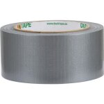 Ruban adh�sif toil� - duck - duck tape original 106 - 03 - 50 mm x 25 m - argent - r�sistant intemp�ries ...