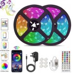 Ruban led 20m bande led rgb 5050 rvb 360 - bleutooth bande led avec télécommande 44 touches + contrôlé ... Ruban led 20m bande led rgb 5050 rvb 360 - bleutooth bande led avec télécommande 44 touches + contrôlé ...