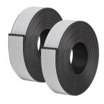 Ruban magntique autocollant - a + b ultra puissant - pack de 2 rouleaux - 20mm x 2m - adhsif 3m