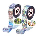 Ruban rpulsif anti pigeon - yd - 80m x 48cm - plastique pe - protge jardins balcons terrasses - blanc ...