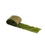 Ruban de table en mousse v�g�tale - marque - 10 cm x 2m - noir - autres motifs