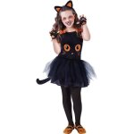 Dguisement enfant - rubies - petit chat - noir - taille l - inclus : chemise tutu gants