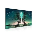 Runa art tableau decoration murale couple damoureux moderne toile non tiss�e salon salle abstrait arbre ...