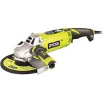 Ryobi - meuleuse dangle 2 000 w 230mm - poigne 180 - coffret antichocs + coffret disque mtal 230mm ...