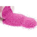 Sable dcoratif color - hobi - fuchsia - 800 gr - granulomtrie 06  1 mm - objets dcoratifs