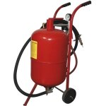 Sableuse � pression � jet libre - varan - 76 litres - 0 - 10 bars - accessoires inclus - mobile et compacte ...