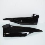 Sabot bas de caisse origine pour scooter yamaha 500 tmax 2001 � 2007 paire noir brillant / plat neuf