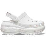 Sabots crocs mega crush - blanc - homme - classic - plateforme - personnalisable