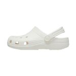 Sabots � enfiler crocs classic glitter clog - blanc brillant
