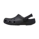 Sabot � enfiler crocs classic glitter cloq - noir brillant