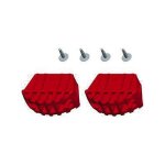 Jeu de 2 sabots patin pour marchepied 55 x 22mm - tubesca