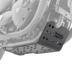 Sabot moteur pour triumph bonneville t120 16 - 25 pare moteur aluminium noir