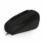 Sac pour 3 raquettes de tennis dunlop team thermo - noir / noir - tu