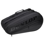 Sac pour 8 raquettes de tennis dunlop team thermo - noir / noir - tu
