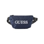 Sac banane guess homme quarto imprime logo bleu synthétique Sac banane guess homme quarto imprime logo bleu synthétique