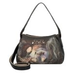 Sac  bandoulire - anekke - dreamverse - noir - synthtique - 21 cm