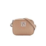 Sac bandoulire armani exchange femme liz s marron synthtique