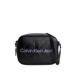 Sac bandoulire - calvin klein jeans - ref 60405 - noir - 18x7x13 cm - 100% polyurthanne