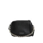 Sac bandoulire - calvin klein jeans - ref 61411 - noir - 18x7x13 cm - 100% polyurthanne