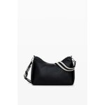 Sac bandoulire - desigual - 24waxp97 - noir - polyurthane - polyester - zippe