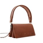 Sac  bandoulire - desigual - half logo - marron - 20. 3x4x10. 9 cm - 1 an de garantie