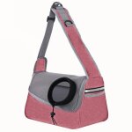 Sac bandouli�re � une �paule pour chiens et chats maille respirante sac de voyage portable pour chat ...