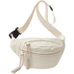 Sac à bandoulière - femme - sac banane - tissu oxford - ceinture ajustable - grande capacité Sac à bandoulière - femme - sac banane - tissu oxford - ceinture ajustable - grande capacité