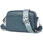 Sac bandouli�re femme - xjydncg - cuir - sac a main - bandoulieres amovible et r�glable - bleu