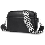 Sac bandouli�re femme - xjydncg - cuir - sac a main - bandoulieres amovible et r�glable - noir