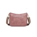 Sac bandouli�re femme - xjydncg - r�tro vintage - multiples poches - rose