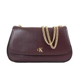 Sac � bandouli�re marron femme calvin klein jeans chain