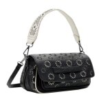 Sac à épaule - desigual - 23waxp28 - 1006 - noir - 242 x 55 cm - 2 compartiments Sac à épaule - desigual - 23waxp28 - 1006 - noir - 242 x 55 cm - 2 compartiments