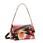 Sac bandoulire moyen  patch gomtrique desigual
