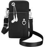 Sac  bandoulire - oxford - pochette tlphone femme - nylon - 20x115x5 cm - souple