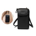 Sac bandoulire pour tlphone en cuirpaule portefeuilleporte monnaie tlphoneporte carteportable mini ...