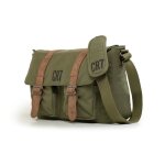 Sac besace bandoulire - cr7 - cristiano ronaldo - kaki - toile - 41x31x10 cm