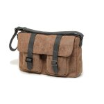 Sac besace bandouli�re - cr7 - cristiano ronaldo - simi cuir - doublure textile - marron