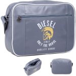 Sac besace diesel - bleu - polyur�thane - dim : 36. 5 x 27 x 10. 5 cm - bandouli�re - mixte - zipp�e