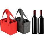 Sacs � bouteilles en feutre sac de transport pour bouteille sac de rangement r�utilisable porte bouteille ...