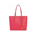 Sac cabas - christian lacroix - pampille 4 rose - cuir de vachette - look �pur� - femme