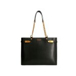Sac cabas - guess - zadie vb841523 - noir - 100% polyurthane - 3 compartiments - 4 poches