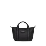 Sac cabas porte main hexagona ref 64986 noir 24 * 15 * 8cm