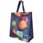 Sac cabas tisse isotherme 37 + 18x41cm glaces carrément givre Sac cabas tisse isotherme 37 + 18x41cm glaces carrément givre