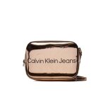 Sac camera cuir pu mtalis - calvin klein - femme