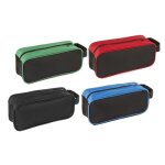 Sac � chaussures tremblay ct - noir / bleu - 36x13x14 cm