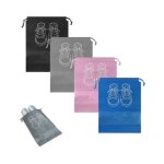 Sacs � chaussures de voyage - non tiss� - lot de 5 - imperm�ables - anti - poussi�re - multi - usages ...