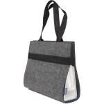Sac de classeur a4 en feutre 31x34x9 cm sacoche porte documents serviette gris
