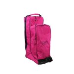 Sac combi pour bottes et casque d�quitation - qhp - rose - adulte - mixte