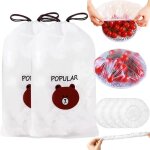 Sacs de conservation frais 200 pices annefly couvercles de bols rutilisables lastiqus pour garder ...